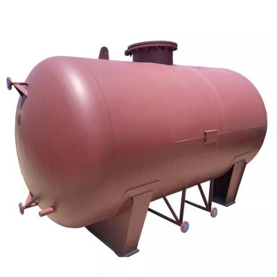 Cuve de stockage d'essence et d'huile horizontale d'acier inoxydable grande capacité