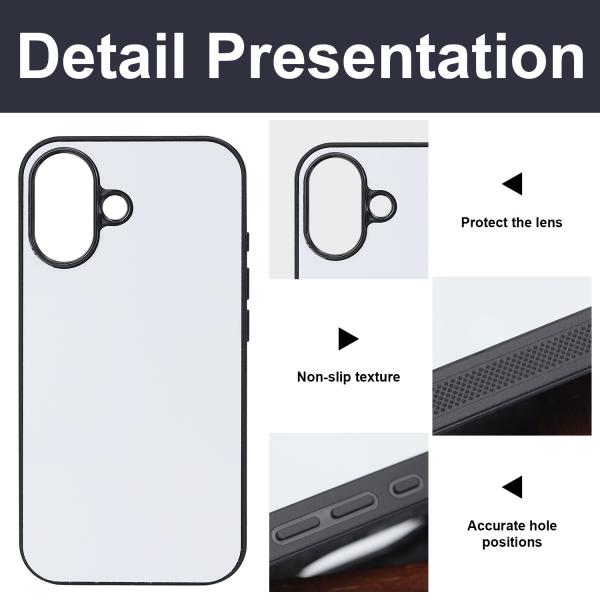 Customized Blank 2D TPU Sublimation Phone Cases Heat Press mobile Covers for 15