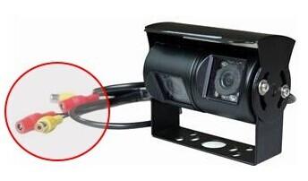 Waterproof IP67 Dual lens car camera for bus truck caravan Crane Heavy Equipments