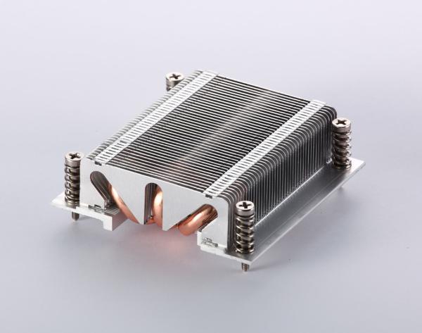 ISO Aluminium Copper Heat Sink Die Castings / Extrusion Heat Sink For CPU