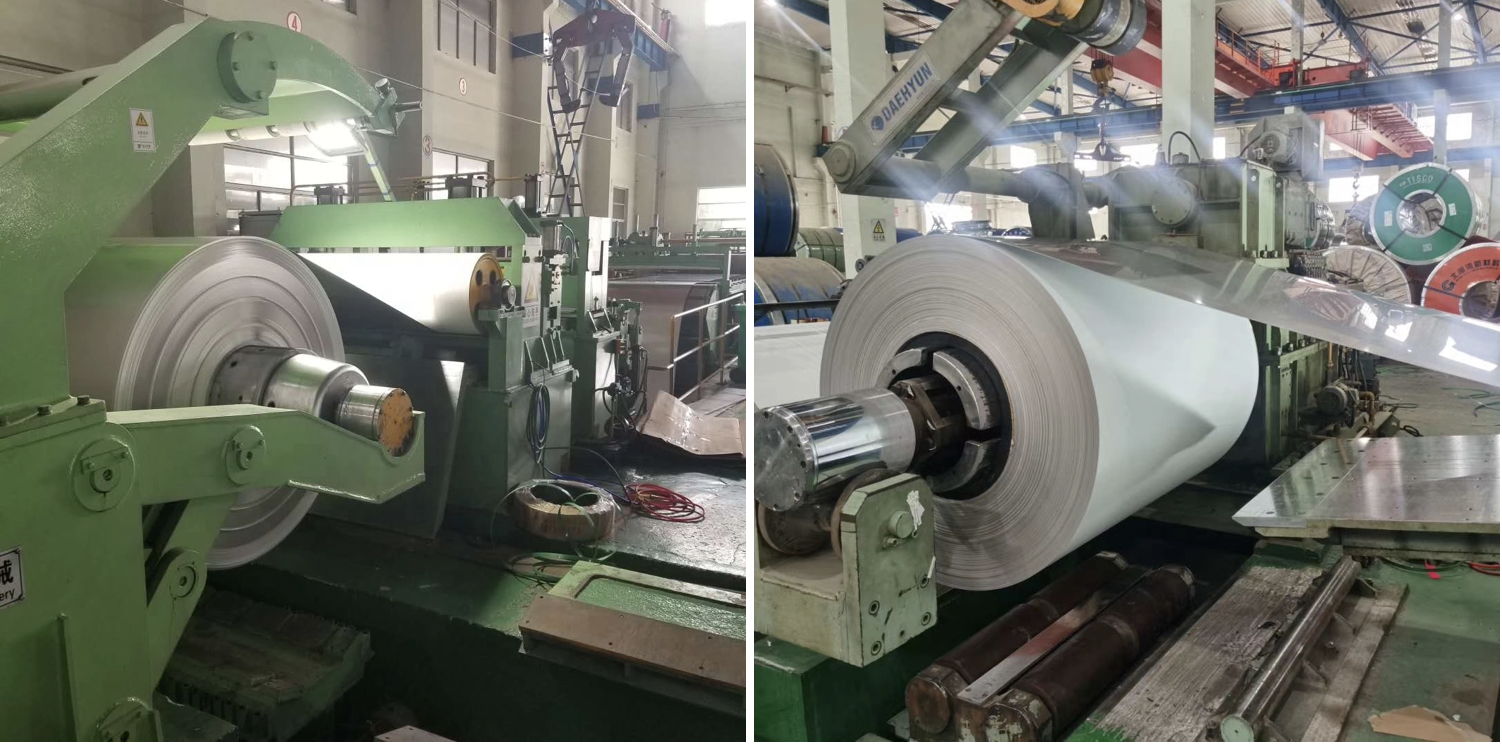 Холоднопрокатная отделка до блеска 410 ба катушка нержавеющей стали 430 600mm