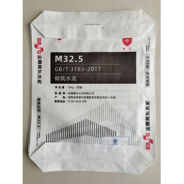 Heavy Duty PP Woven Valve Bag for 50kg Cement Packaging Moisture Proof