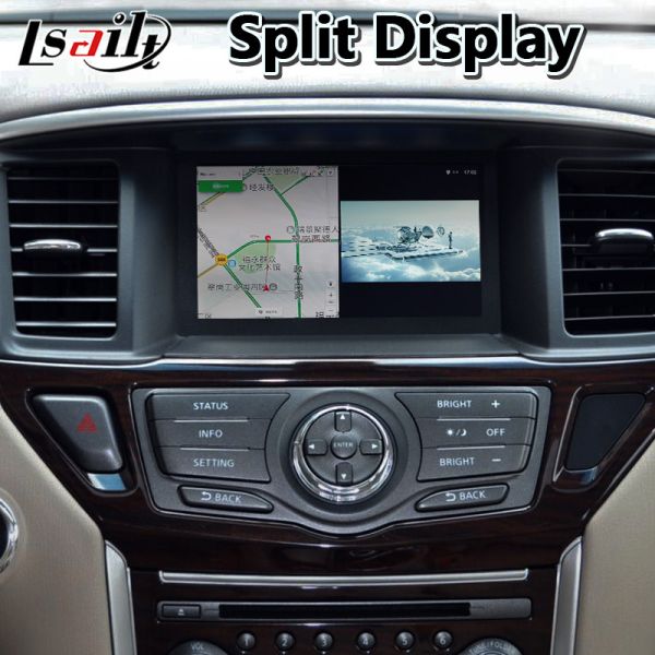 Lsailt 8-дюймовый автомобильный мультимедийный экран Android Carplay для Nissan Pathfinder R52