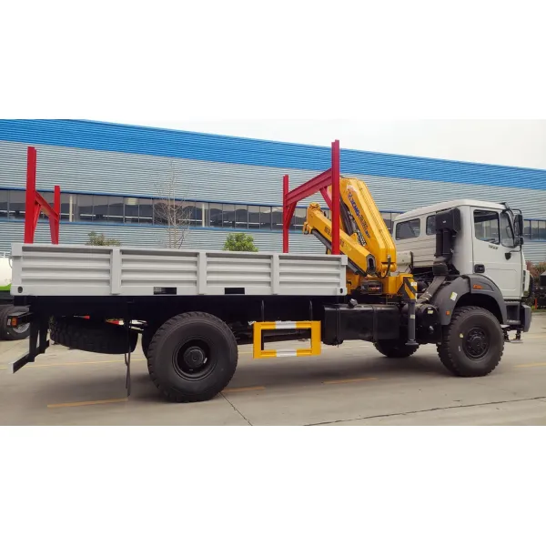Dongfeng 8-12t Heavy Duty Truck Mounted Crane With Straight Arm