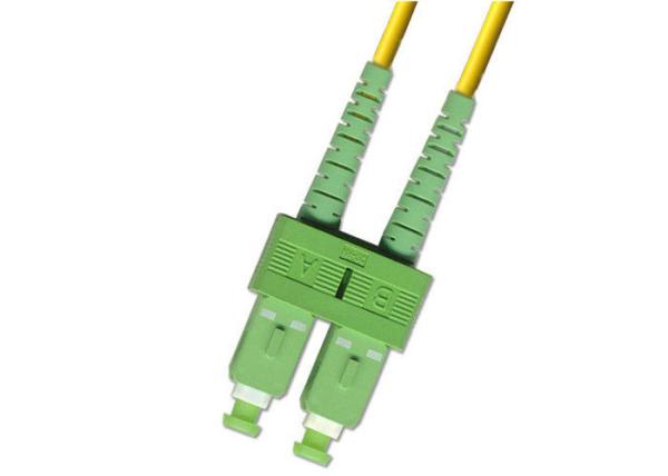 LC / APC CATV Fiber Optic Cable Connectors for Optical Fiber Patch Cord