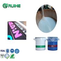 Resistência ao rasgo e à tração Borracha de silicone líquido Téctil Tela de impressão Borracha de silicone