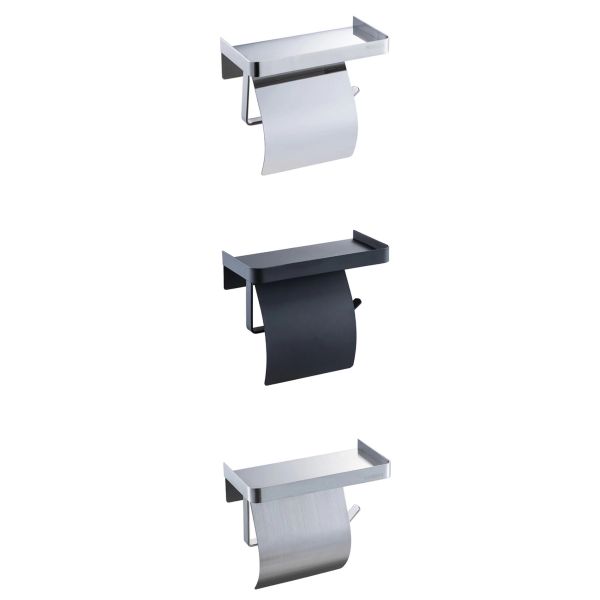 Waterproof Wall Mounted Toilet Paper Holder , 304 Stainless Steel Toilet Tissue Dispenser