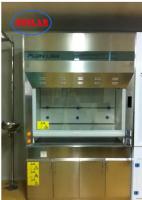 Protecção do trabalhador de laboratório Capuz de fumaça de condução branca