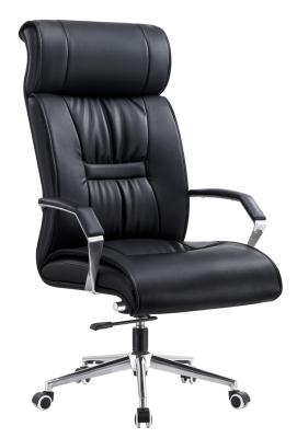 Heavy Duty Deluxe PU Leather Office Chair With Headrest Ergonomically Designed