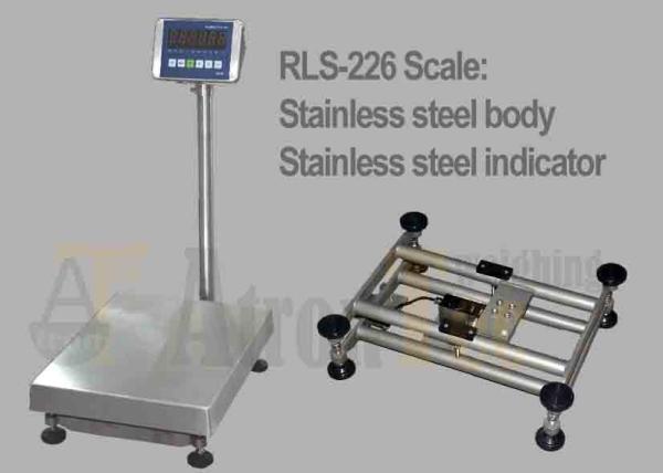 Waterproof Electronic Platform Weighing Scale Lead Acid Battery Power