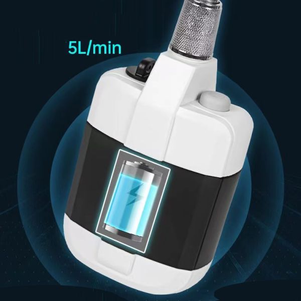 Rechargeable Portable Camping Shower Outdoor Bath Electric Water Pump for Travel Hiking Beach Pet Cleaning