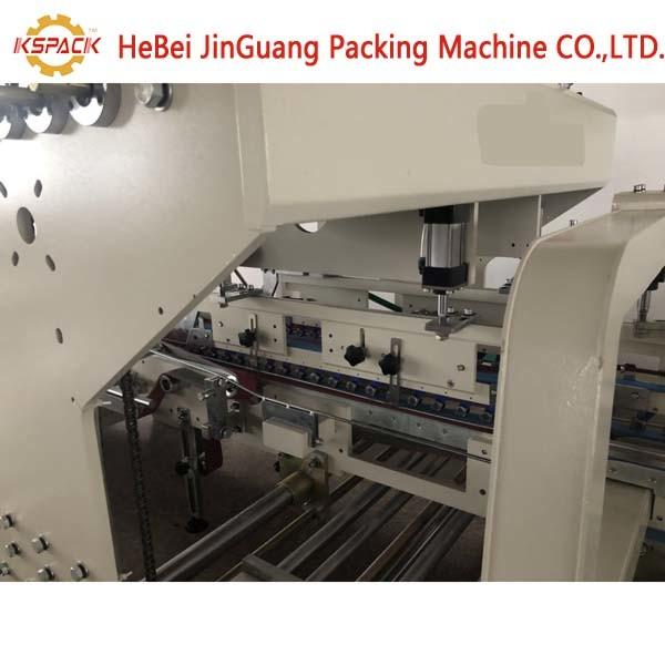 400/de PLC de alimentação automático de Whith da máquina de Min Paper Corrugated Box Folder Gluer