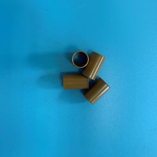 Monforts Textile Machinery Components Chain Link Bush Peek Carbon Material Yellow Brown Black Color