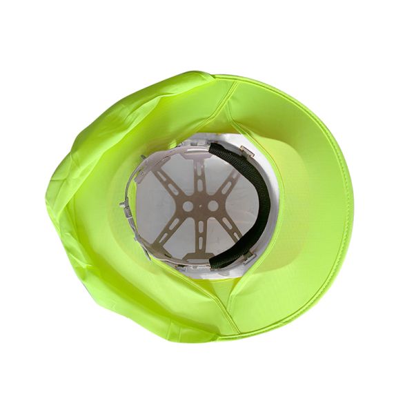 Cortina de casco de protección solar de alta visibilidad para sombrillas transpirables