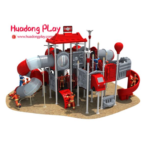 Customized Design Kids Outdoor Playground Equipment Slide For Preschool