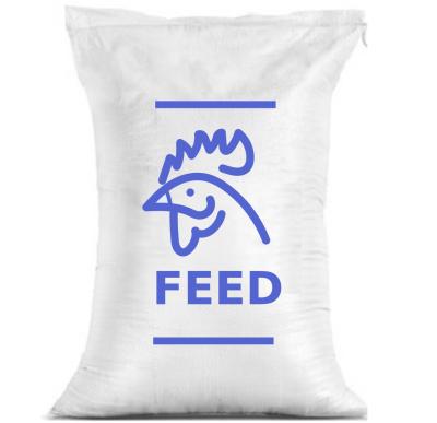 sacos de alimentação impressos feitos sob encomenda vazios plásticos dos sacos da alimentação de galinha 25kg