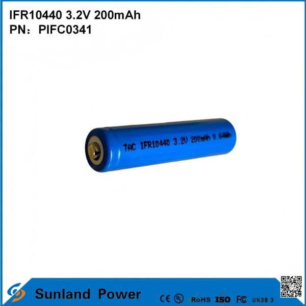 IFR10440 3.2V 200mAh GPS道路鋲、おもちゃ、鉱山ランプ、ソーラー街路灯、無線通信デバイス、電動工具、オーディオビジュアル機器、スマートメーター、セキュリティシステム、非常灯に使用