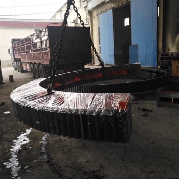 Construction Site Heavy Duty Big Dimension Mill Girth Gear and rotary kiln girth gear factory price