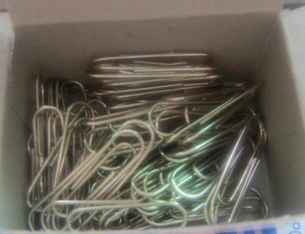 Fatory Hot Sale 100 PCS/Box Zinc Finish 33mm Round Metal Paper Clips