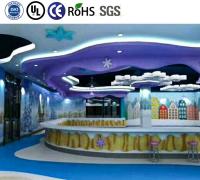 Terrain de jeux en intérieur Thème de neige Enfants Soutien à la personnalisation de la zone de jeu