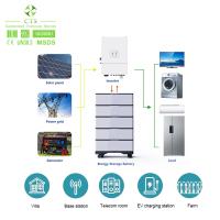 51.2v 100ah sistema de armazenamento de energia solar 5kw baterias de ciclo profundo com inversor