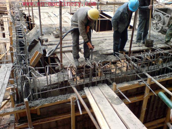 Flexible Rubber Hose Concrete Vibrator Shaft Concrete Hose Vibrator