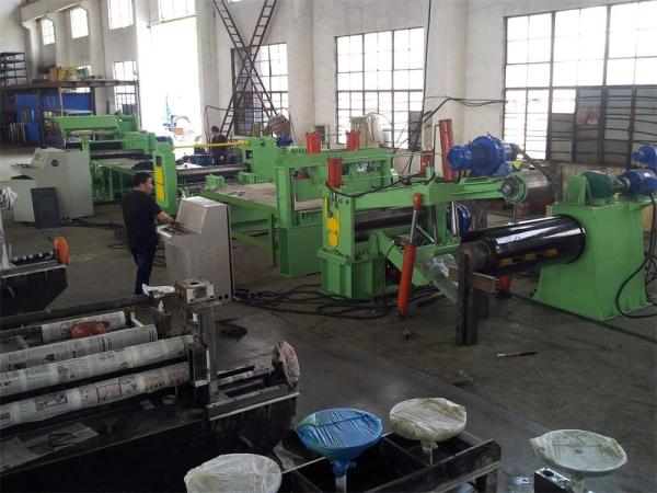 PLC Control Cold Roller Sheet Coil Steel Slitting Machine Line Large Thickness 1.5mm