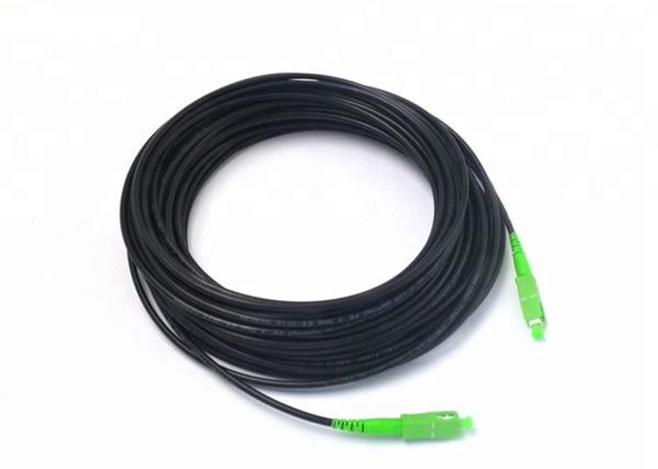 The Factory Supplies Ftth 1 Core Drop Cable Optical Fiber Jumper Sc Apc 10m, 50m, 100m