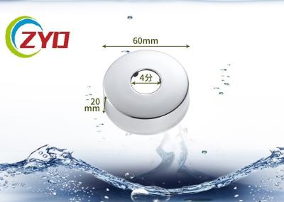 60mm Diameter Faucet Hole Cover Plate , Stainless Steel Faucet Plate Cover