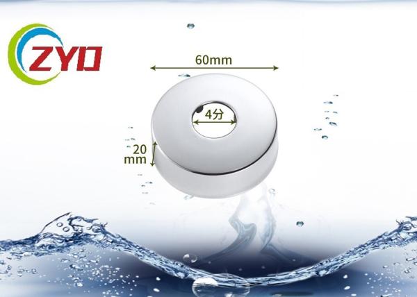 60mm Diameter Faucet Hole Cover Plate , Stainless Steel Faucet Plate Cover