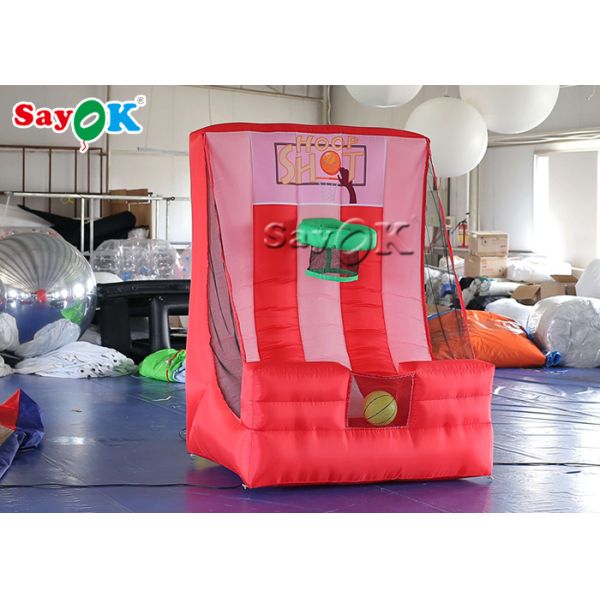 Раздувная задворк 4 на открытом воздухе игр в 1 игре раздувного кольца карандаша бросая