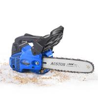 Scie portative d'essence de Mini Top Handle Gas Chainsaw 25cc pour couper des arbres