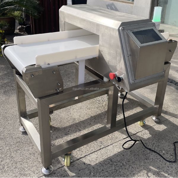 FDA Standard Belt Conveyor Type Confectionery Industry Metal Detector JZD-600