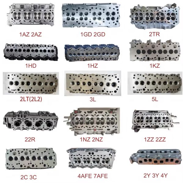 Toyota 2Y 3Y 4Y Cylinder Heads for 4Runner Crown Hiace Hilux Lite Ace Town Ace Toyota 2kd Cylinder Head for Hiace Hilux 2KDFTV