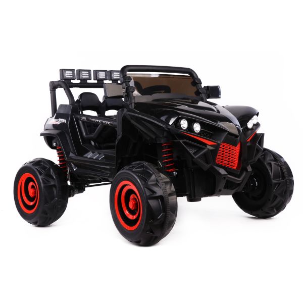 Электрическая езда на автомобилях с родительским контролем и разноцветными настройками