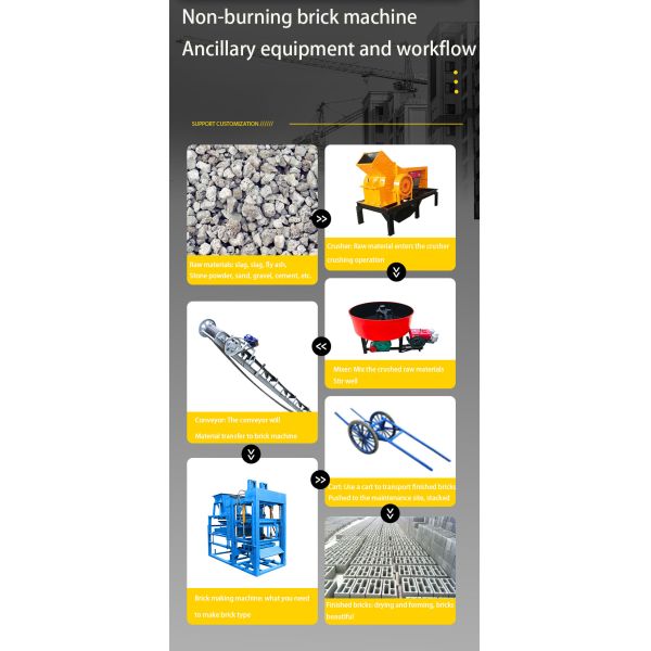 Large Hydraulic Cement Brick Machine Building Block Making Machine Interlocking Brick Mold