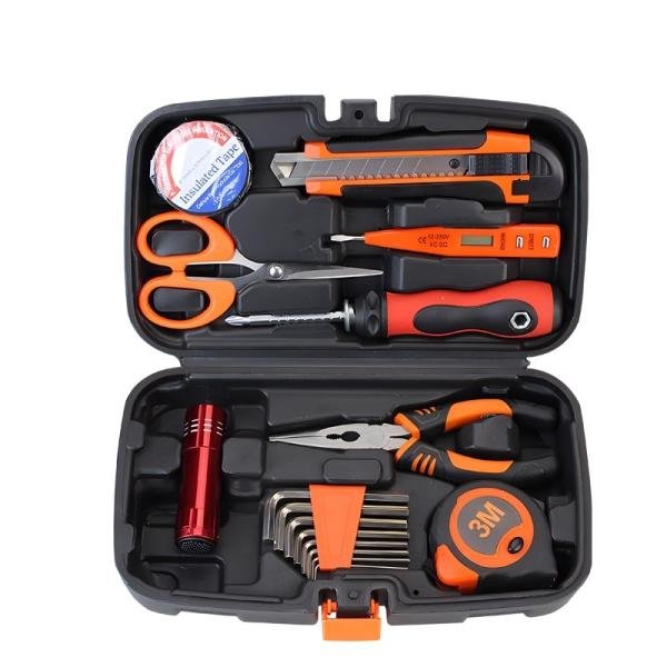 JYH-HTS16-3 hot selling 16PCS car hand tool box kits set