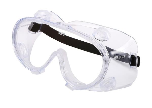 White Black Medical Safety Goggles With CE Certification Dust Prevention
