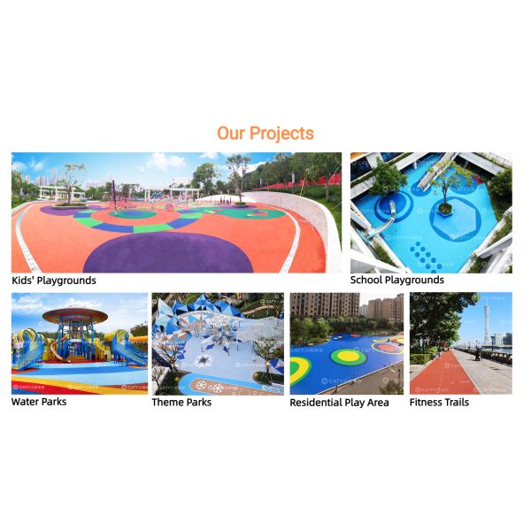 Anti-UV Rubber Granule EPDM Rubber Pellets For Wet Pour Playground Surface
