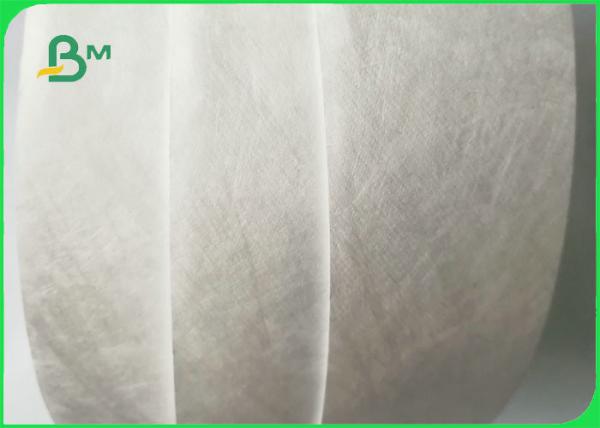 Papel de tecido branco de 68 gm 75 gm para embalagem de dessecante 70 × 100 cm à prova d' água