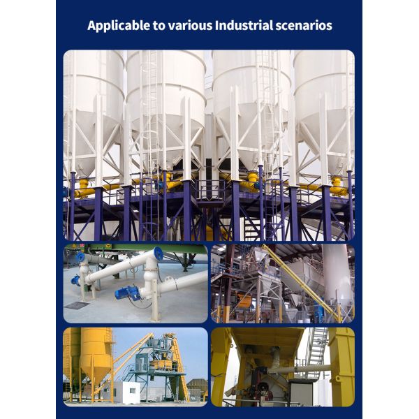Hopper Screw Conveyor Powder Auger Screw Conveyor For Gravel