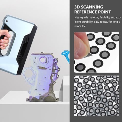 Einscan Creality Revopoint 3D Scanner (300) Compatible Markers High Reflective Tracking Dots Diffuse Reflection 3D Plastic