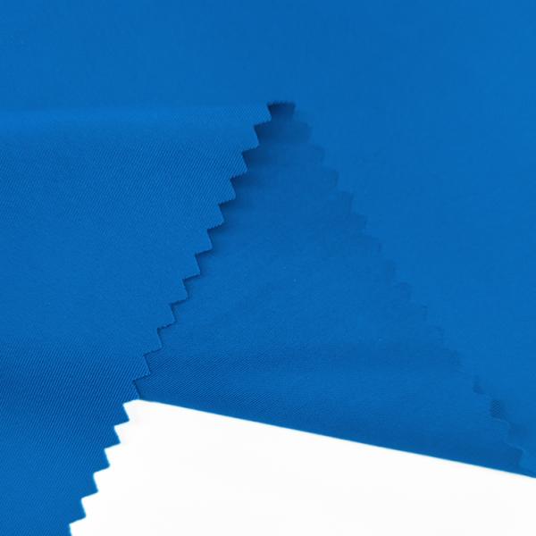Custom Design Solid Knitted Fabric Micro Polyester Spandex Material Swimwear Fabric for Sale