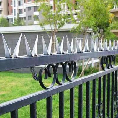 Cerca de aço galvanizada única lâmina Wall Spikes 0.8mm a 2.0mm
