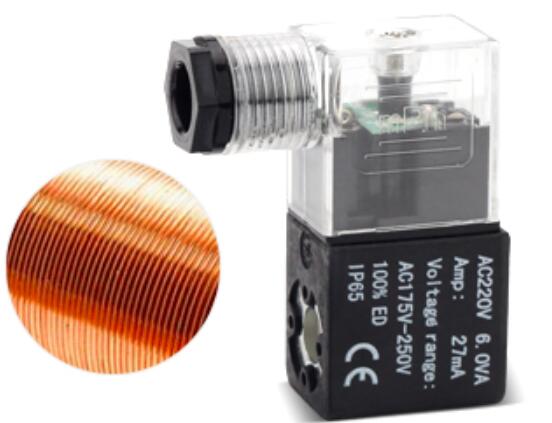 Airtac 2V025 Series 2V025 - 08 Aluminum Pneumatic Solenoid Valve Direct Acting Normally Closed With Port Size 1 / 4