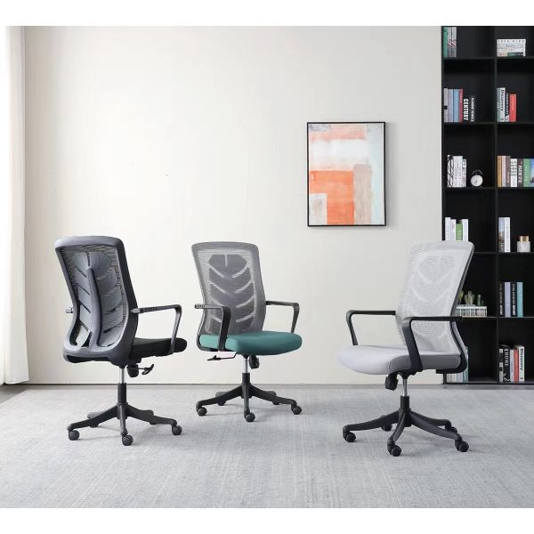 Visitor PP Armrest Conference Room Chairs Without Wheels