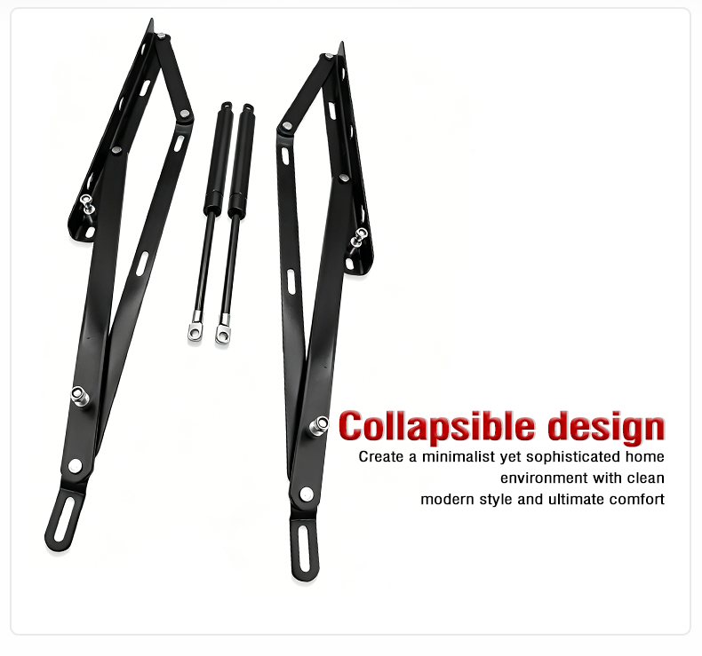 Adjustable Hydraulic and Pneumatic Lifting Mechanism for Bed Frame Gas Strut Bracket for Upward-opening Storage Box