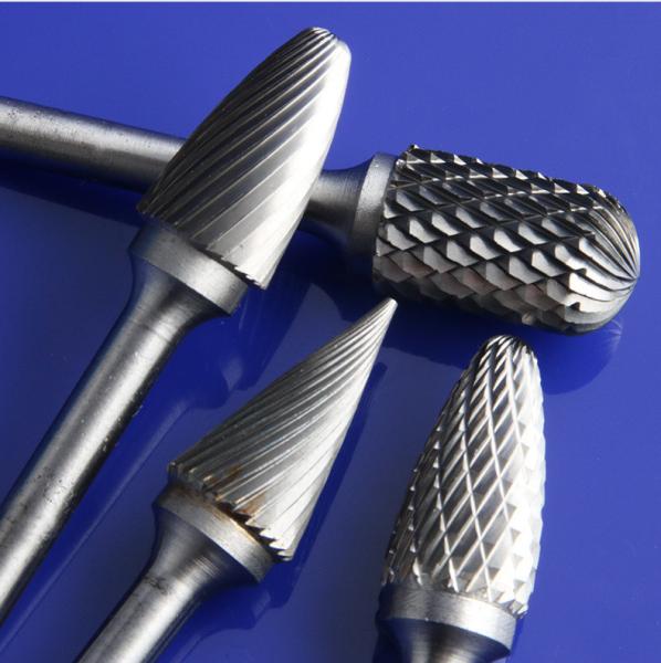 SA-5 Carbono de tungstênio resistente ao desgaste em forma de cilindro de arquivo rotativo de corte duplo
