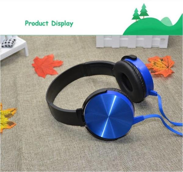 Foldable No Brand Cheap Bulk Headphones Wired Headphone Portable On-ear Headset 3.5mm Jack Headphones For Promotion Gift