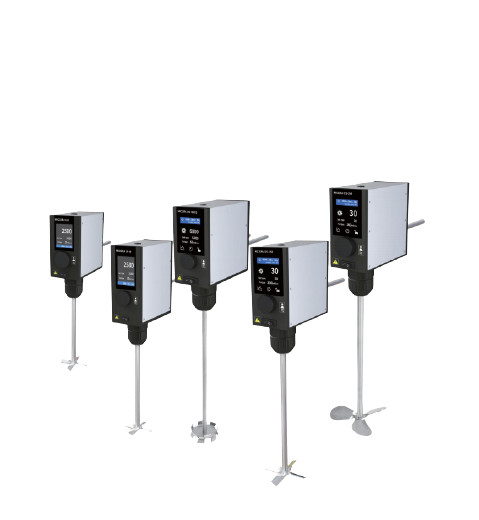 Digital Display Top Mounted Electric Small Decentralized High Power Mechanical Mixer for Laboratory